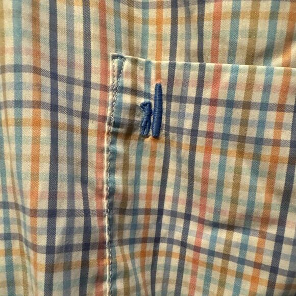 Johnnie-O Multicolored Button Down Performance Medium - Picture 2 of 5